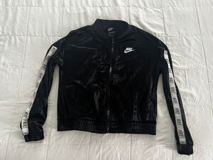 Nike Girls size L Velvet Zip Up Jacket